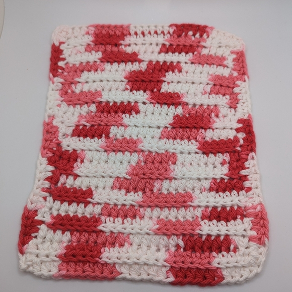 💞2/$2 HAND CRAFTED Crocheted All Purpse 100% Cottn Reus ble Bath or Dish Cloths - Picture 5 of 8